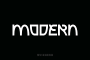 Ageyzo - Unique Font, a Sans Serif Font by QR Design Studio (Thumbnail 3 of 7)