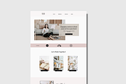 Wix Website Template | Coach Sarah, a Websites & App Template by Joanna Lane Designs (Thumbnail 2 of 4)