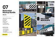 XL Construction Mockup Bundle, an Advertising Mockup by HAZARD MOCKUPS (Thumbnail 2 of 14)
