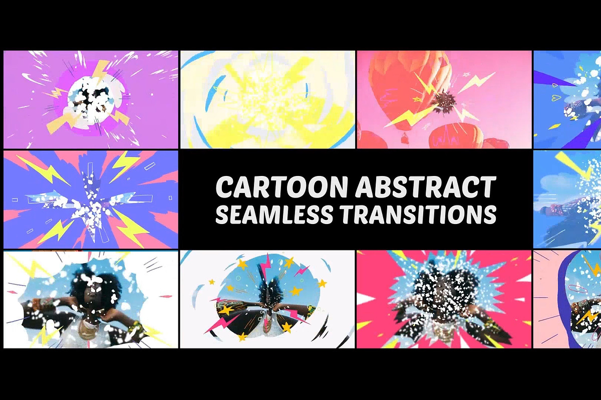 Cartoon Abstract Transition DaVinci, a Templates & Theme by 2dfx (Photo 1 of 2)