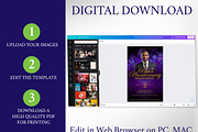 Pastor Anniversary Banquet Flyer, a Flyer Template by Four C Graphic (Thumbnail 4 of 10)