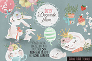 Lovely Bunnies Collection, an Animal Illustration by Anna Babich (Thumbnail 3 of 6)