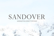 Sandover Serif Font Family, a Serif Font by Creativetacos (Thumbnail 1 of 7)