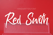 Red Swith Font, a Script Font by FahmiType (Thumbnail 1 of 5)