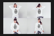 Sweatshirt Mock-Up Set, a Hoody Mockup by Freeman Studio (Thumbnail 5 of 16)