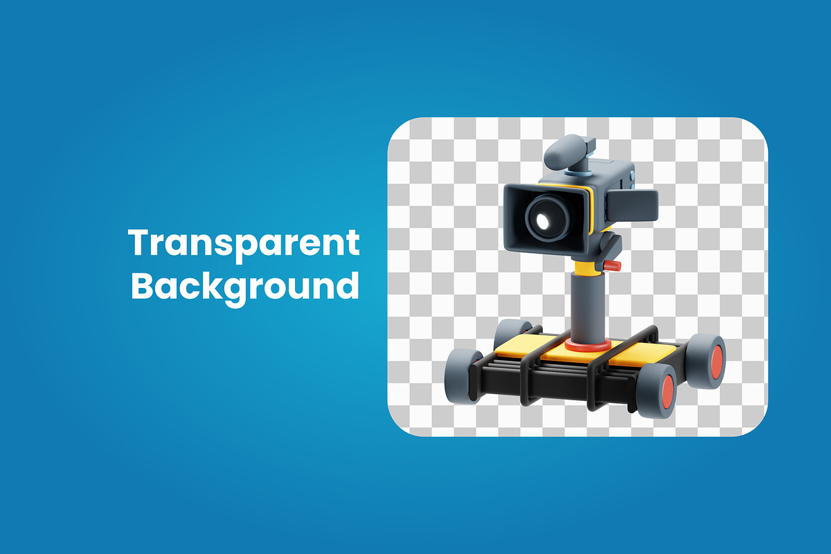 3D Movie Making Icon, an Object 3D Model by SLAB! Design (Photo 3 of 4)