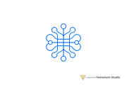 Abstract Network Logo, a Branding & Logo Template by Vectorium Studio (Thumbnail 5 of 16)