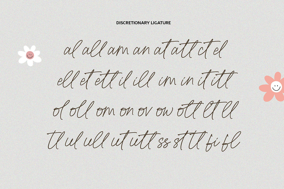 Whole Dating, a Script Font by Gatype (Photo 7 of 7)
