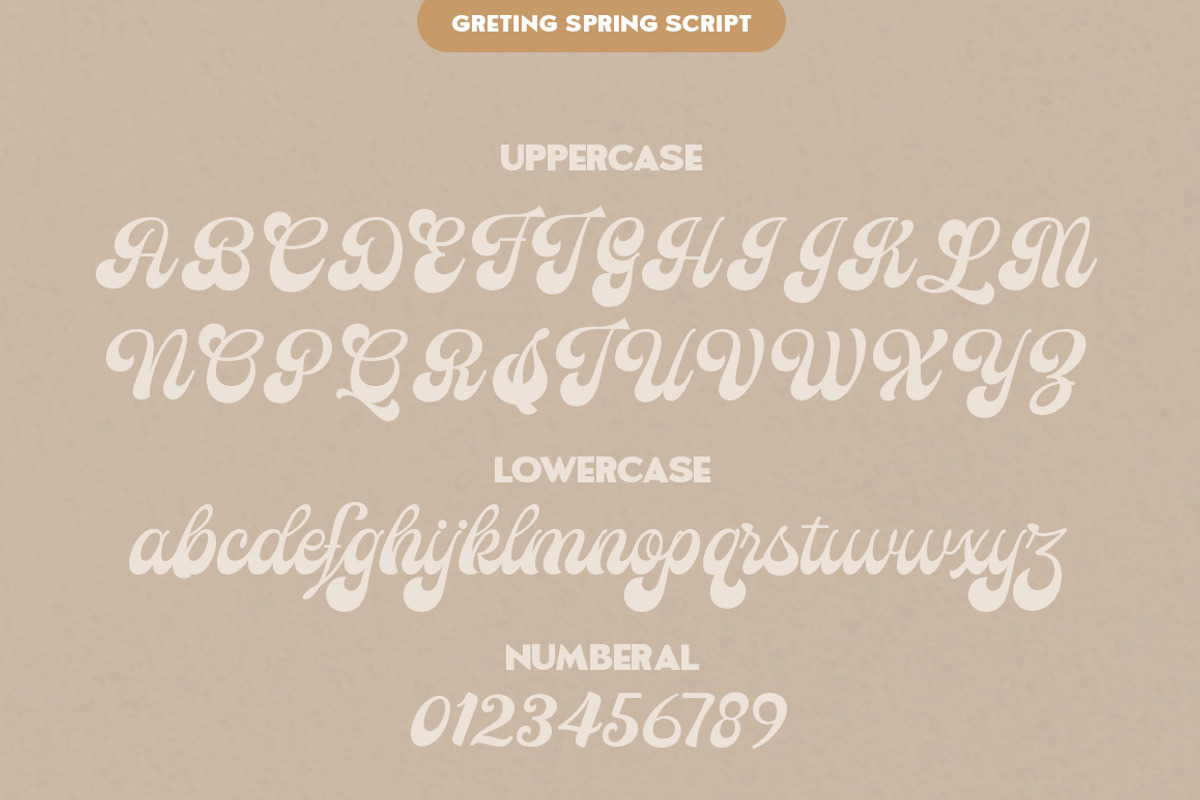 Greting Spring Duo, a Script Font by Letter Fresh (Photo 11 of 13)