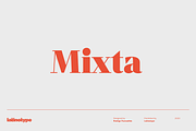 Mixta - Family 50% off, a Serif Font by Latinotype (Thumbnail 1 of 15)