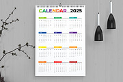 Wall Calendar 2025 Template, a Stationery Template by MightyDesign (Thumbnail 1 of 7)
