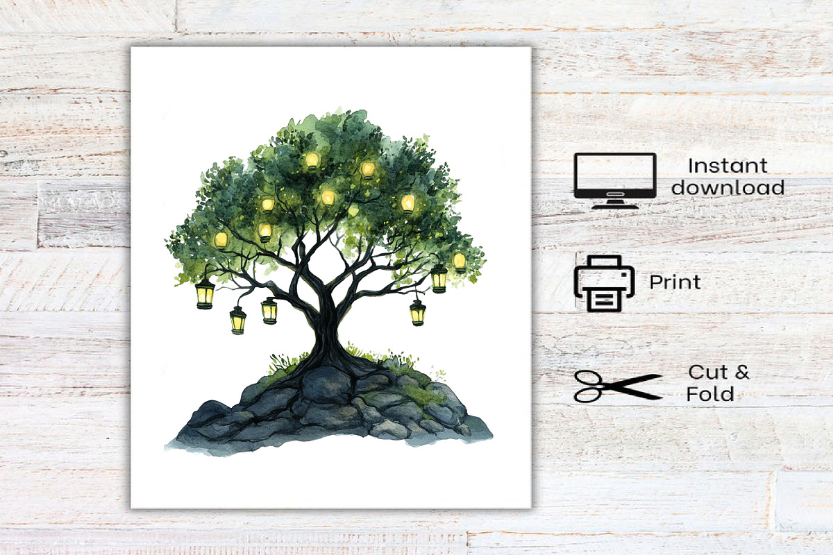 Black Green Halloween Clipart Bundle, an Illustration by Canvas Craft (Photo 8 of 8)