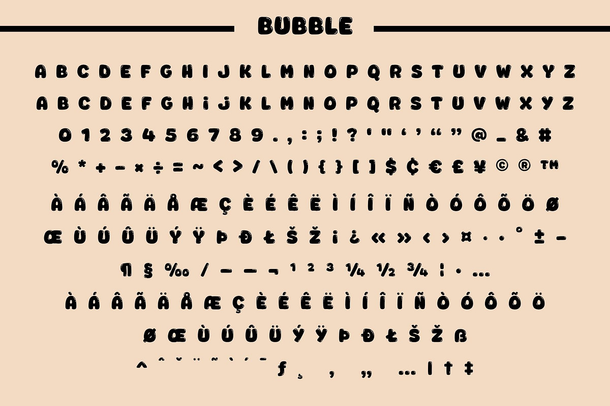 Fox Jumbo: 4 Font Styles, a Handwritten Font by Fox7 By Rattana (Photo 12 of 15)