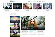 Flexi - PSD for Blog, Personal, News, a Websites & App Template by Digipieces (Thumbnail 3 of 11)