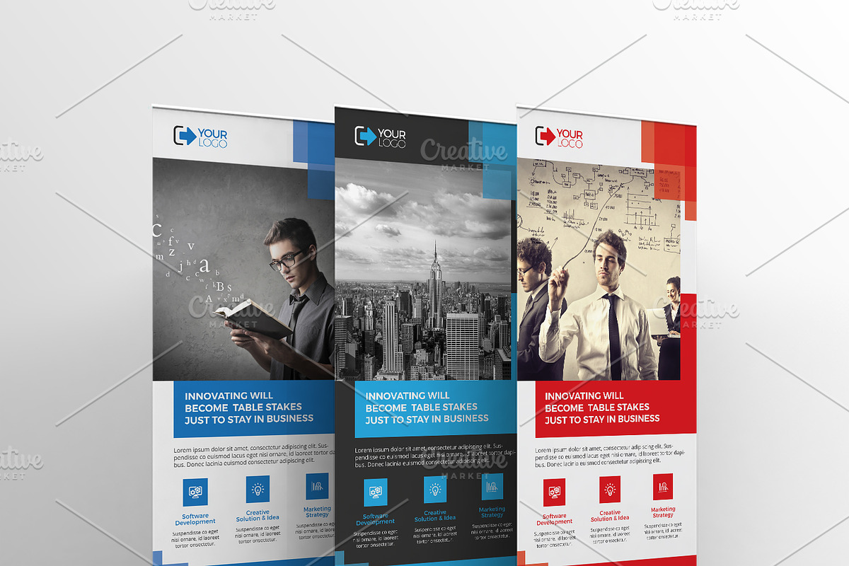 Roll-Up Banner, a Flyer Template by Cristal Pioneer (Photo 2 of 5)