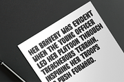 Kragdent - Block Heavy Display, a Font by Indotype Foundry (Thumbnail 6 of 10)