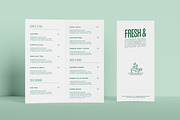 Restaurant Menu Mockup Two Fold, a Books & Magazine Mockup by Catkie - Digital Art (Thumbnail 5 of 7)