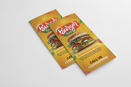 Restaurant Trifold Brochure
