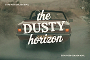 Sundown Gazette – Vintage Display, a Script Font by Creacy Studio (Thumbnail 2 of 9)