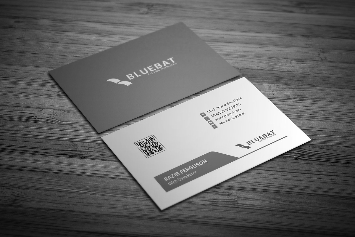 Minimal Business Card, a Business Card Template by Rongmistiry (Photo 2 of 4)