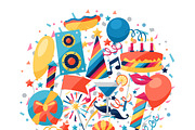 Party backgrounds., an Invitation Template by incomible (Thumbnail 2 of 2)