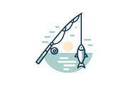 Minimal Fishing Rod, an Object Graphic by yasushie (Thumbnail 14 of 16)
