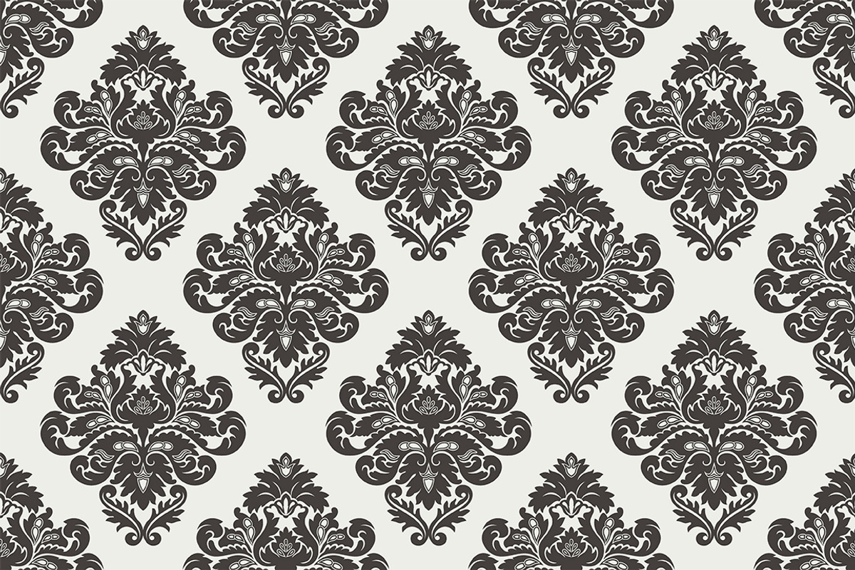 Damask seamless patterns set, a Pattern Graphic by pattern shop (Photo 3 of 4)