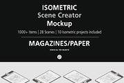 Isometric Scene Creator Mockup, a Books & Magazine Mockup by IsometricWorld (Thumbnail 13 of 47)