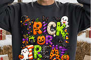 Trick or Treat Halloween PNG,, a Seasonal Illustration by Coco Bloom (Thumbnail 3 of 3)