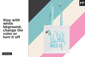 Canvas Shopper Bag Mock-up