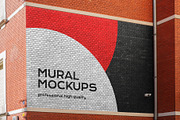 Street mural mockup bundle outdoor, an Advertising Mockup by FoundImages (Thumbnail 11 of 42)