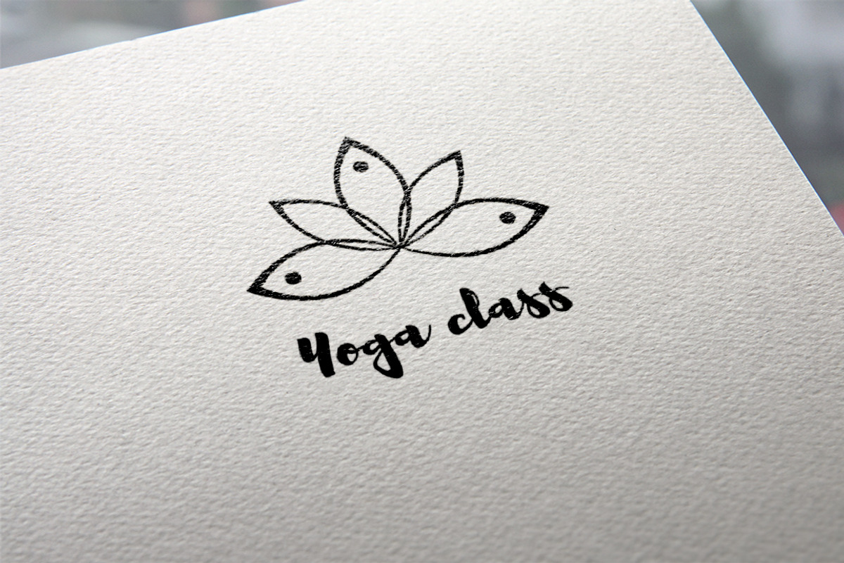 Yoga logo, a Branding & Logo Template by SonneLeo (Photo 1 of 2)