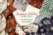 Japanese Artistry pattern collection, a Pattern Graphic by Mona Ahmed (Thumbnail 1 of 8)