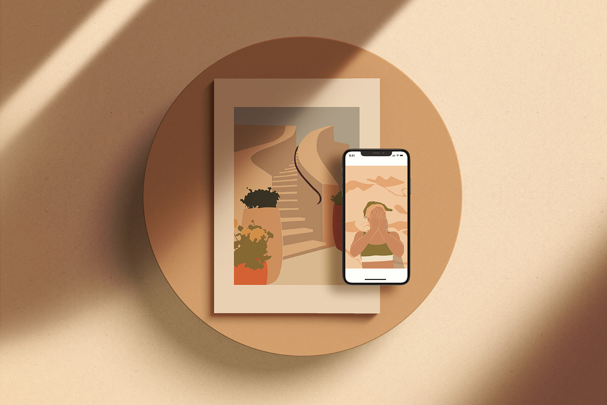 Sunny Paradise Illustrations, a Person Illustration by TiriCo (Photo 7 of 13)