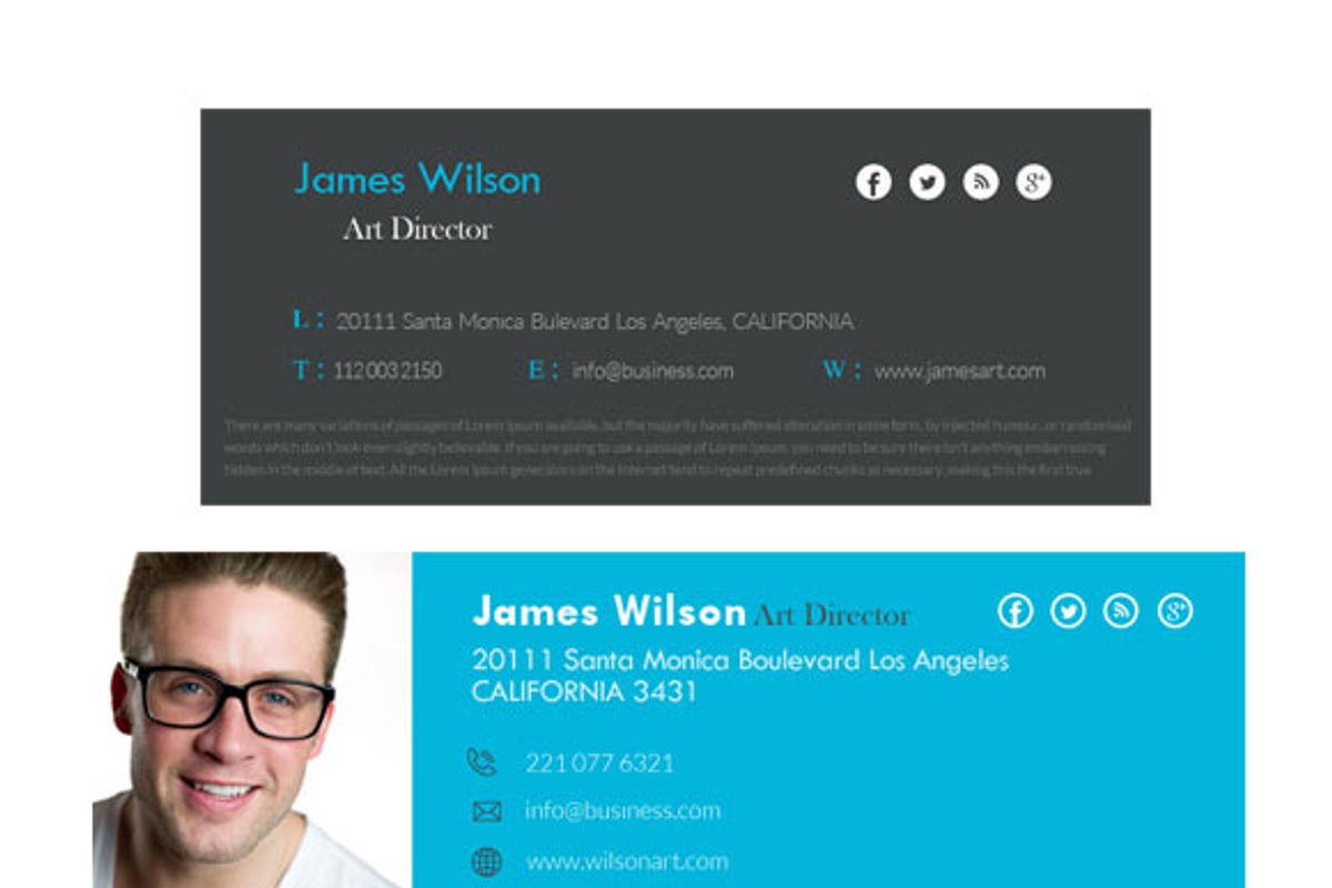 10 eMailing Signatures (10items), a Templates & Theme by Renovatio (Photo 3 of 3)