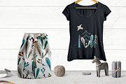 Wildwood pattern collection, a Pattern Graphic by elvinova (Thumbnail 5 of 14)