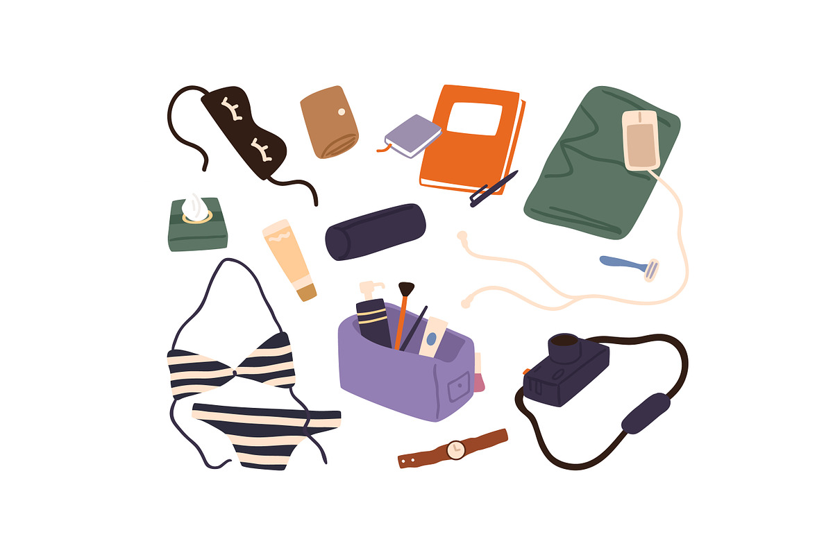 Suitcase packing, an Object Illustration by Good Studio (Photo 2 of 3)