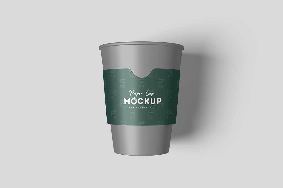 Paper Cup Mockup, a Cups & Container Mockup by Hazzpro_Std (Photo 3 of 5)