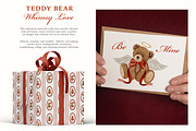 Whimsical Teddy Bear Love Collection, a Decorative Illustration by Ooh Lily (Thumbnail 2 of 15)