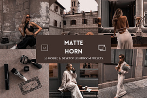 10 Taupe Mobile Lightroom Presets
