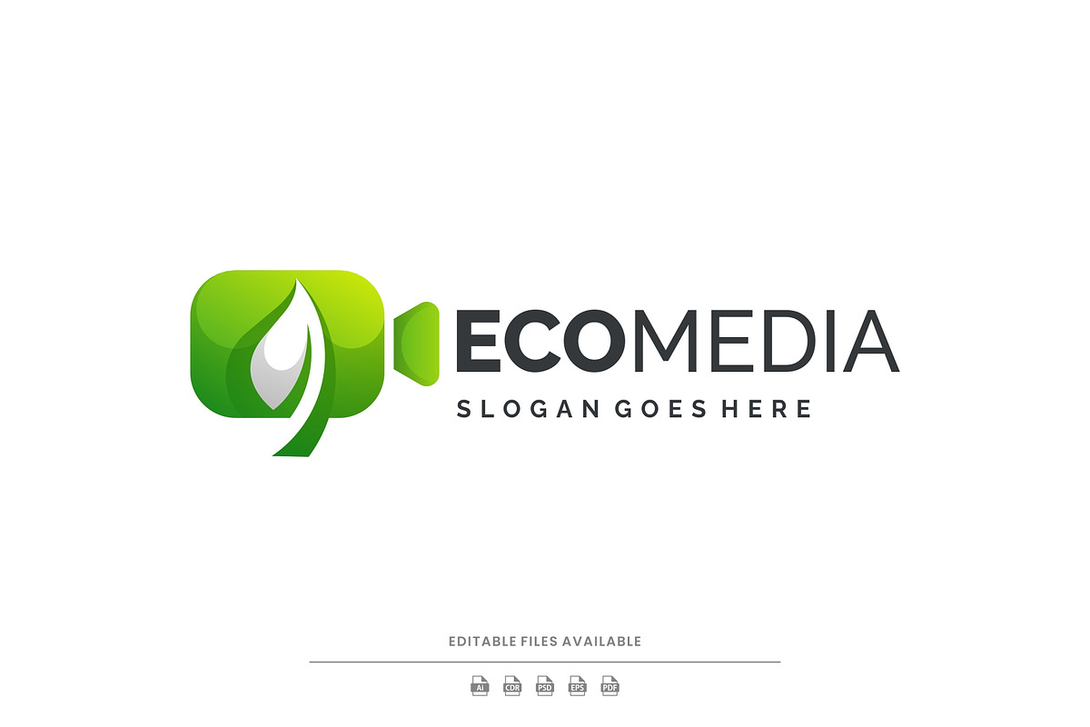 Gradient Modern Eco Camera Logo, a Branding & Logo Template by Artnivora.Std (Photo 1 of 5)