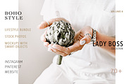 LADY BOSS. MEGA BUNDLE!, a Social Media Template by OntheMoon (Thumbnail 9 of 16)