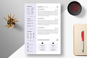 Elegant Four-Page Resume Template, a Resume Template by Design Vault (Thumbnail 2 of 3)