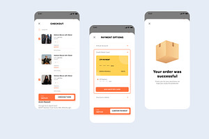 Ecommerce Store App UI Kit