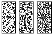 Vintage Gate Pattern Vector Bundle, an Illustration by Creativeshirt (Thumbnail 2 of 21)