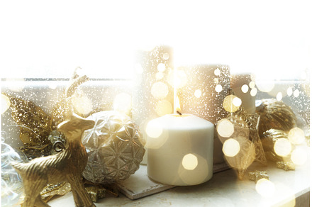Burning advent candles, a Holiday Photo by Neirfy