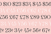 Rubber Boots, a Serif Font by Drew Melton (Thumbnail 4 of 5)