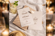 Elegant Save Date Canva bd004, an Invitation Template by TyphoonStudio (Thumbnail 3 of 9)