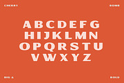 Cherry Bomb - Wide Sans Serif, a Sans Serif Font by Creative Type (Thumbnail 6 of 8)