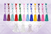 Bride and Bridesmaids Plus Size Art, a Person Illustration by DekoArt (Thumbnail 2 of 9)